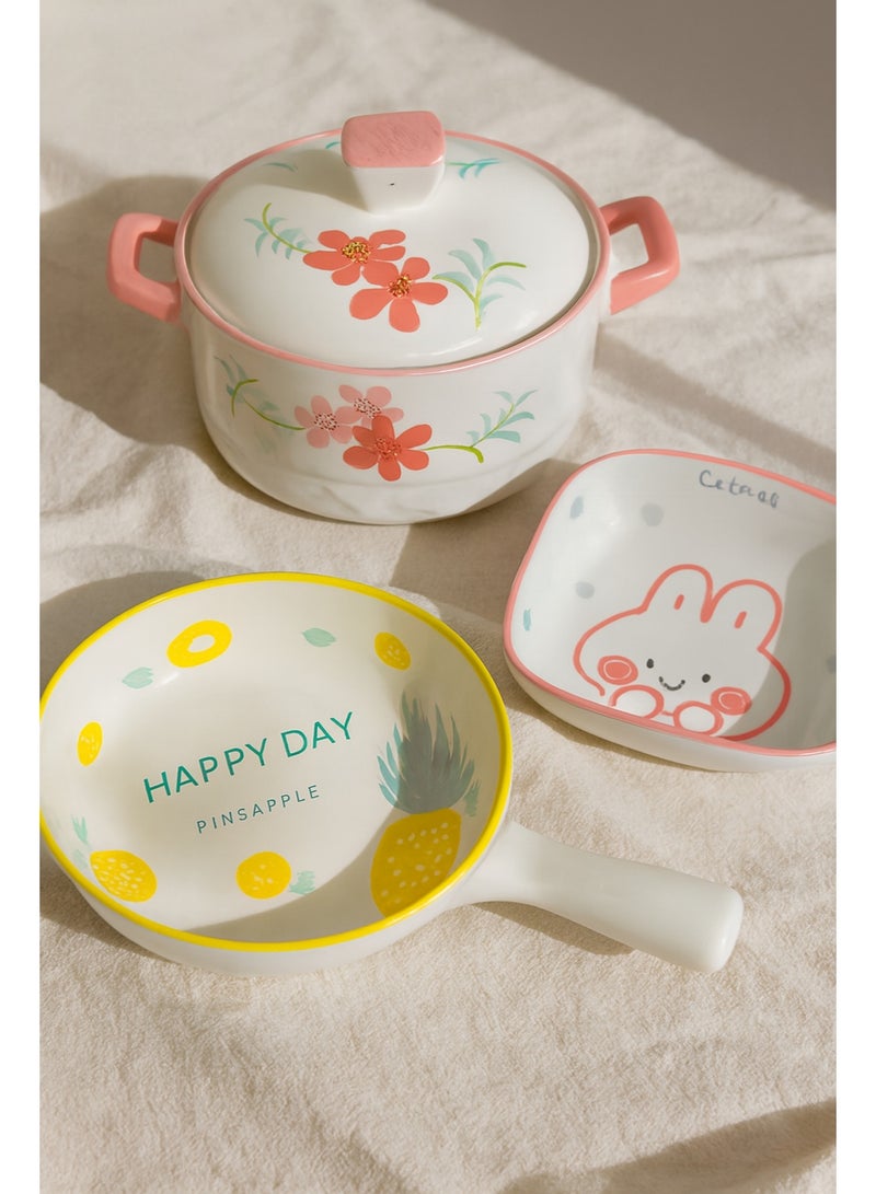 Porcelain Set “Kitchen Warmth” – 3 Elegant Pieces - Image 4