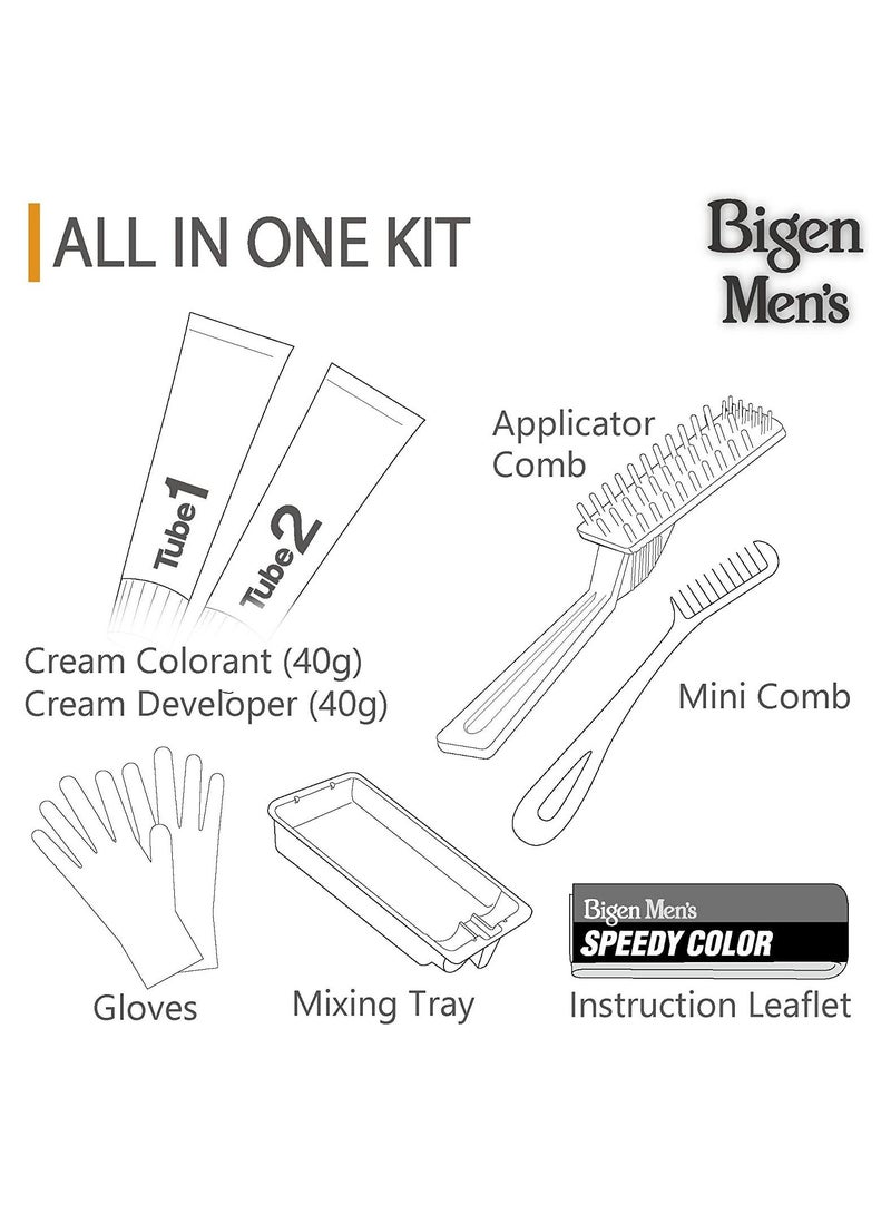 بايجن صبغة شعر سريعة 103 بني غامق - Image 3