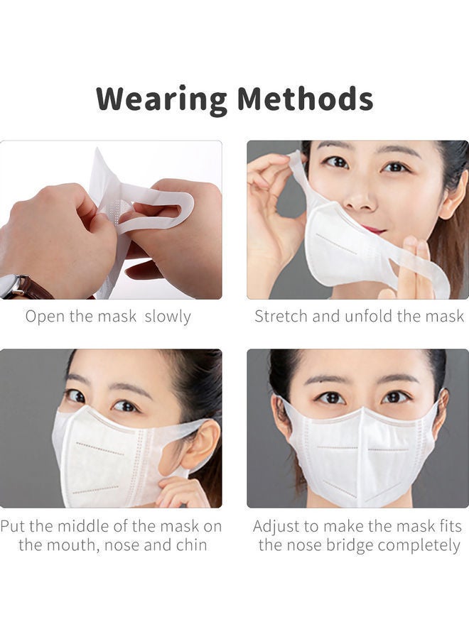 نيبمينينت مجموعة أقنعة KN95 للوجه مكونة من 50 قطعة - Image 3