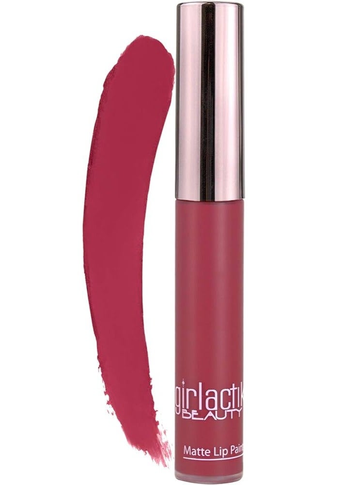 girlactik Raspberry Pink Matte Liquid Lipstick - Baby - Image 1