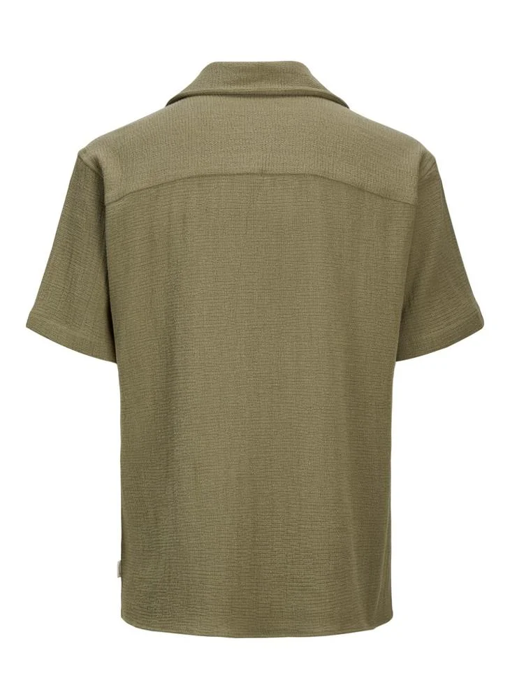 JACK & JONES Striped Short Sleeve Shirt
