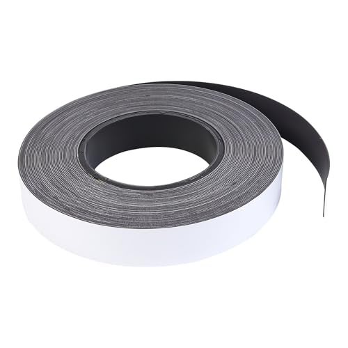 Mastervision 50ft x1 Magnetic Tape Roll Dry Erase Surface Can Be Written On Erased Great for Labeling Metal Shelves File Cabinets Dry Erase Boards Cut to Fit - Image 1
