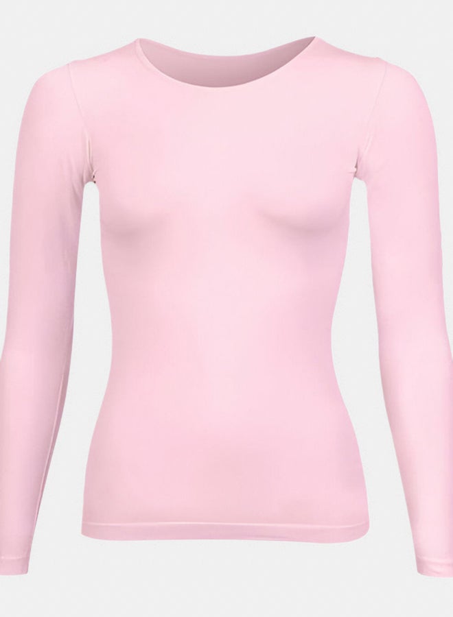 Silvy Lycra Celina Long Sleeves Round Neck Top For Women - Image 1