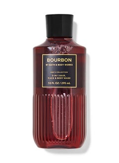 Bath & Body Works Bourbon 3-in-1 Hair, Face And Body Wash 