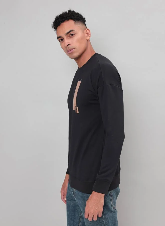 تكنوسبورت Technosport 4-Way Stretch Printed Sweatshirt
