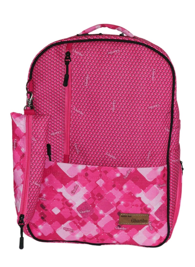 Gharibo Bags - School Backpack Model 21 Beehives - Image 1