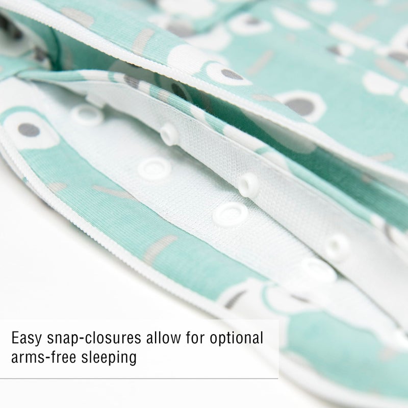 Woombie Grow with Me Baby Swaddle , Convertible Swaddle Fits 0-9 Months, Expands to Wearable Blanket for up to 18 Months, Buzzy Cars - Image 5