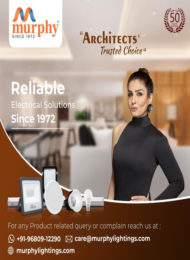 Murphy 5 Watts Moon Round Led COB Surface Cabinet/Ceiling Down Light (Pack of 2, Warm White) - Image 2