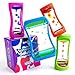 BUNMO Liquid Motion Bubbler Large Sensory Toy for Kids Adults 4 Pack Gentle Fidget Toy Stimulating Visual Sensory Experience Colorful Bubble Fidget Timer for Desk Travel - Image 3