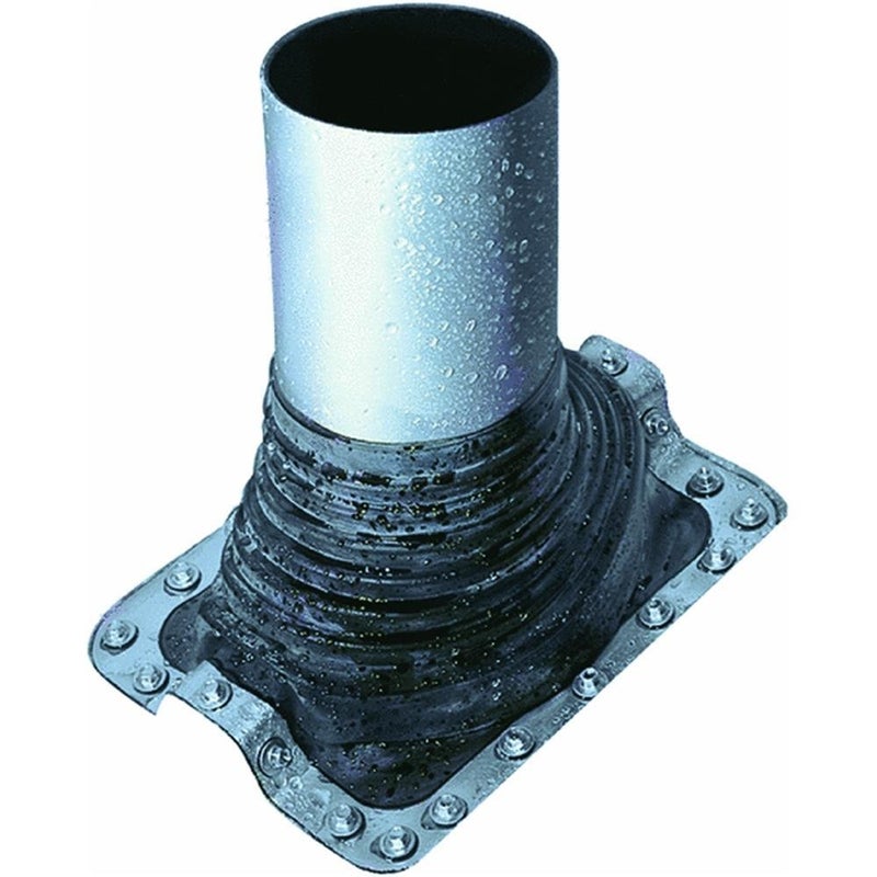 Oatey Closed to 2-3/4 in. to 7 in. Master Flash 10 in. x 10 in. Base Roof Flashing