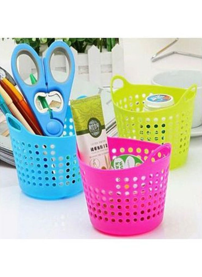 Mazaya Plastic Storage Organizer Basket  - Small Size  - 3 Pcs  - Image 2