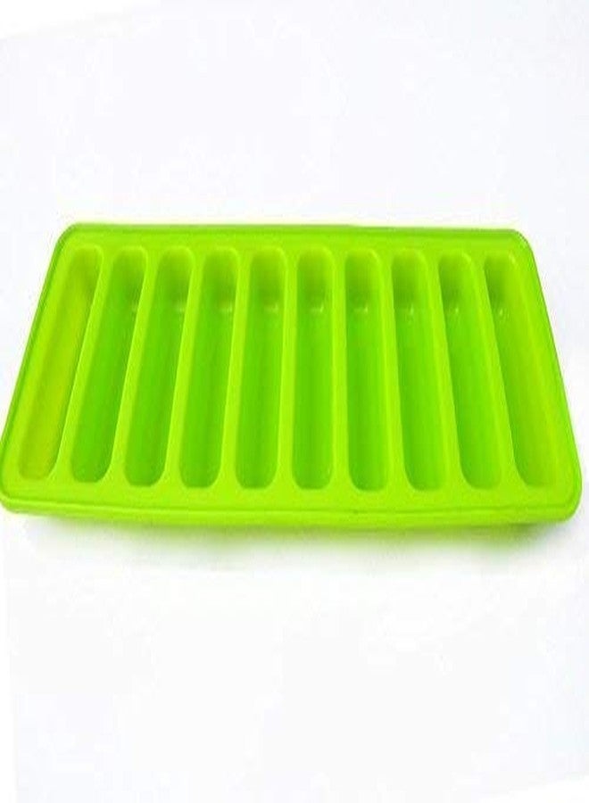 TOKEZO Flexible Tiny Cube Trays Silicone 10 Sec Mould Chocolate Mould Easy Release Mould for Bar Party Drinks Kitchen(Multicolour) - Image 1