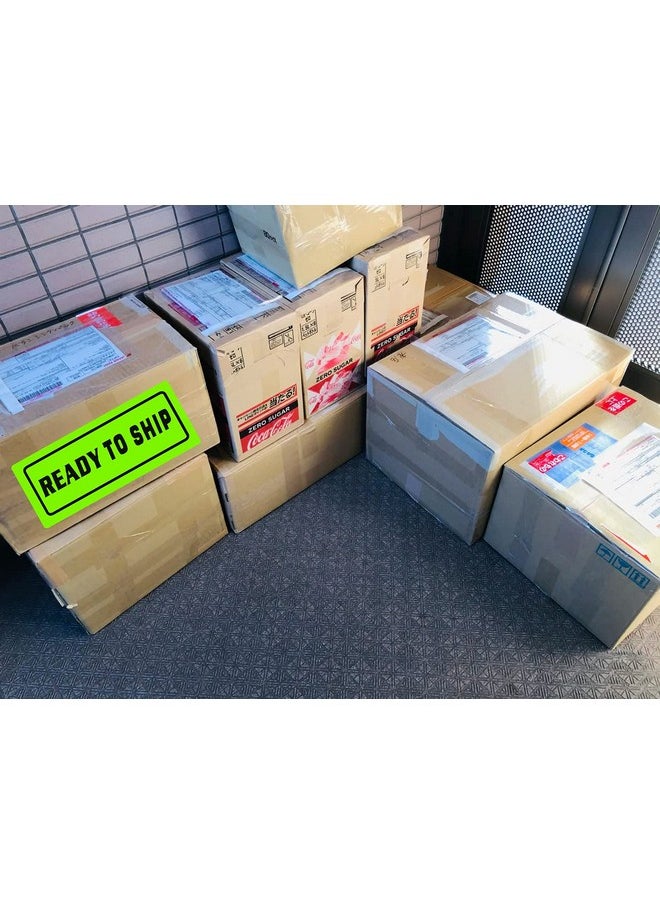Besttile - Ready To Ship Green Fluorescent Shipping Label Stickers For Packing Mailing,1X2Inches,500Pcs. - Image 1