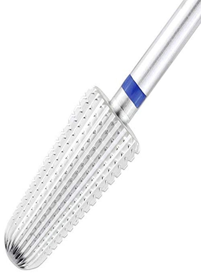 PANA 2-Way Volcano Carbide Bit 3/32" Shank Size - (Silver, Medium Grit) - Two Way Rotate use for Both Left and Right Handed Fast remove Acrylic or Hard Gel Nail Drill Bit for Manicure Pedicure - Image 5