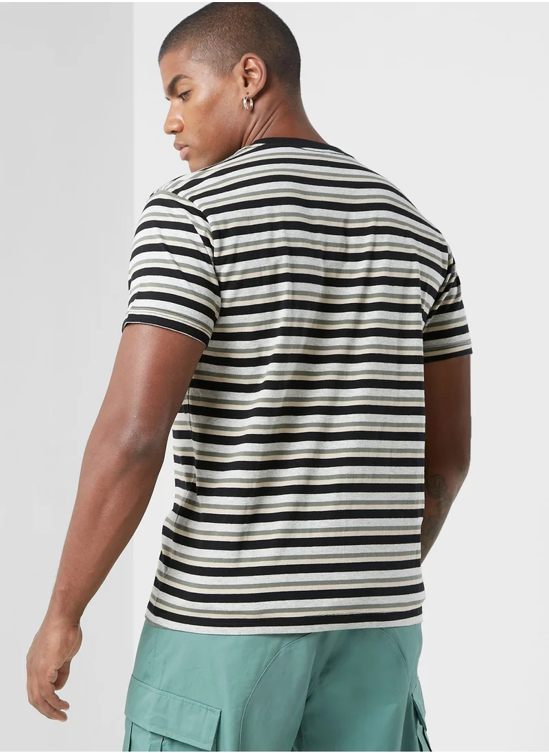 HUF Webster Stripe Knit T-Shirt