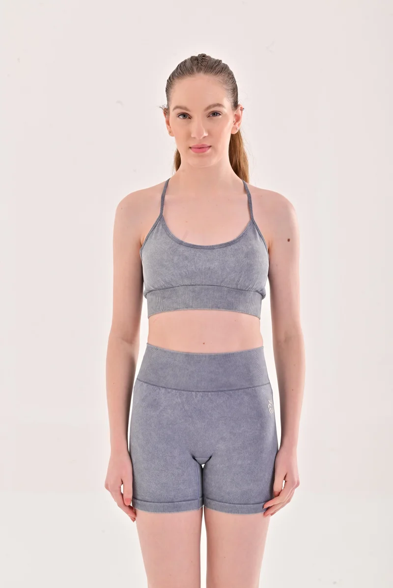 ESSO5 Stonewash Racerback Sports Bra