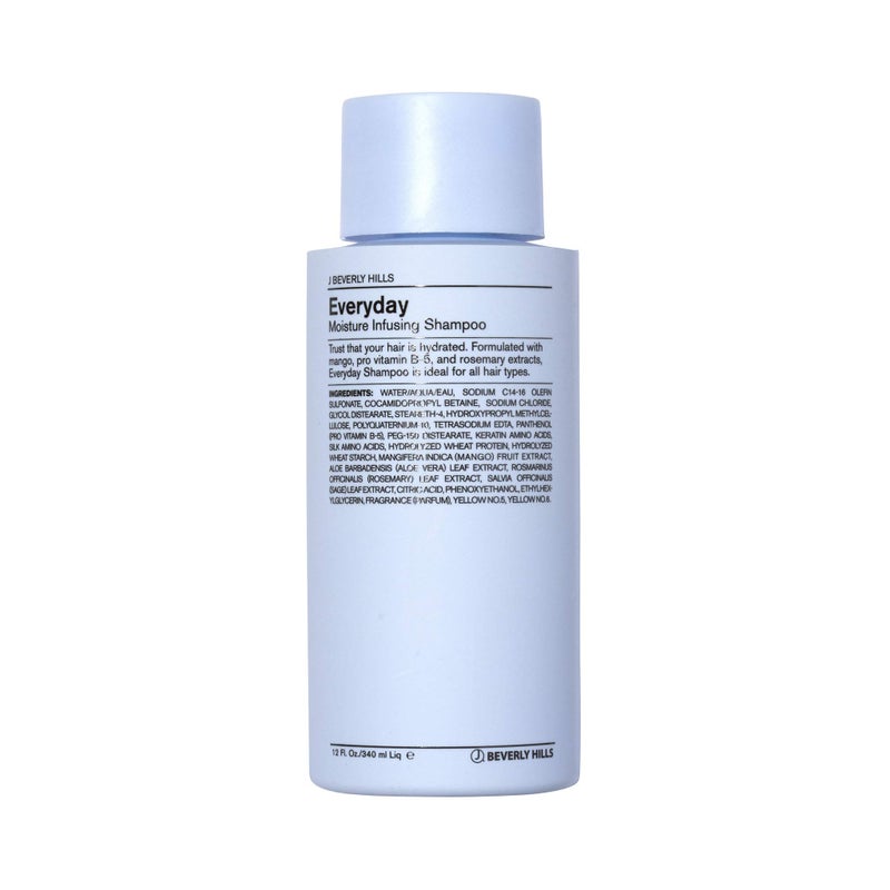 J Beverly Hills J Beverly Hills Blue Everyday Moisturizing Shampoo with Eucalyptus Oil for Hair Growth, (12 Oz)  - Image 1