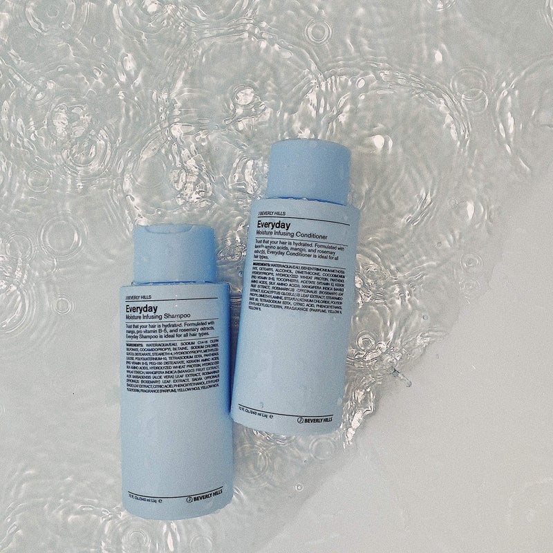 J Beverly Hills J Beverly Hills Blue Everyday Moisturizing Shampoo with Eucalyptus Oil for Hair Growth, (12 Oz)  - Image 3