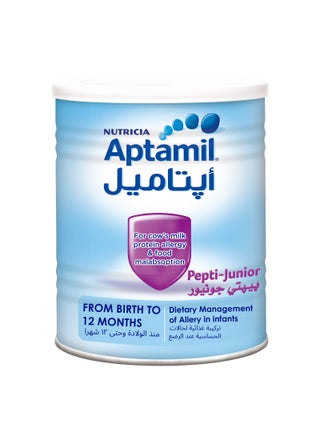 Pepti-Junior Infant Formula Milk From Birth to 12 Months, Allergy Management, Easy To Use Pack