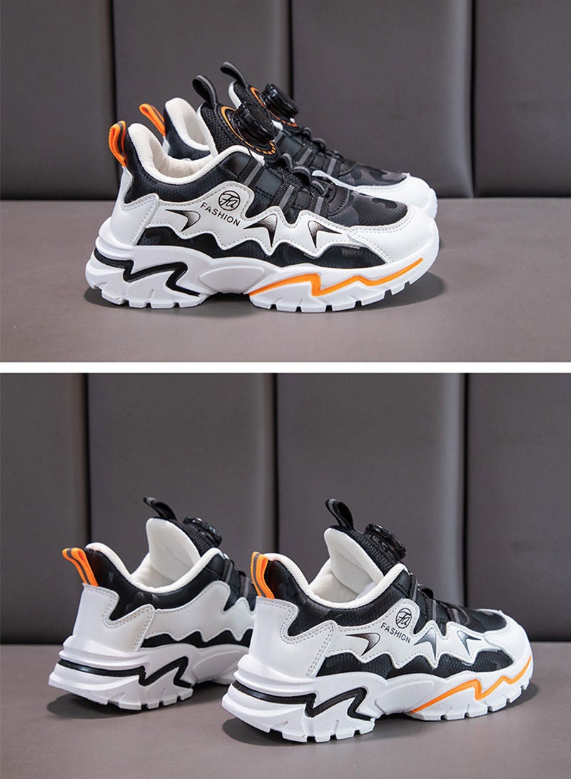 شاربدو أحذية رياضية للأطفال محبوكة أحذية رياضية شبكية أحذية جري خفيفة الوزن قابلة للتنفس للأطفال أزياء أحذية رياضية عارضة أحذية أطفال قابلة للتنفس - Image 5