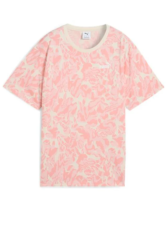 PUMA Essential Nature 2.0 Relaxed All Over Printed  T-Shirt