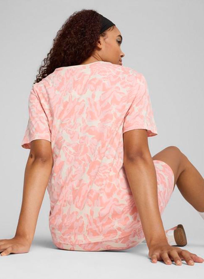 PUMA Essential Nature 2.0 Relaxed All Over Printed  T-Shirt - Image 2