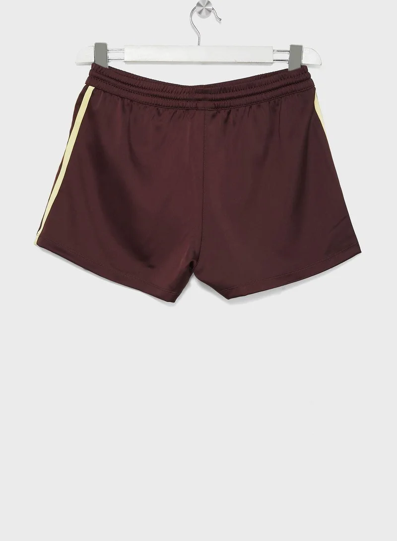 Adidas adidas 3S SATIN SHORT Brown Originals Women SHORTS