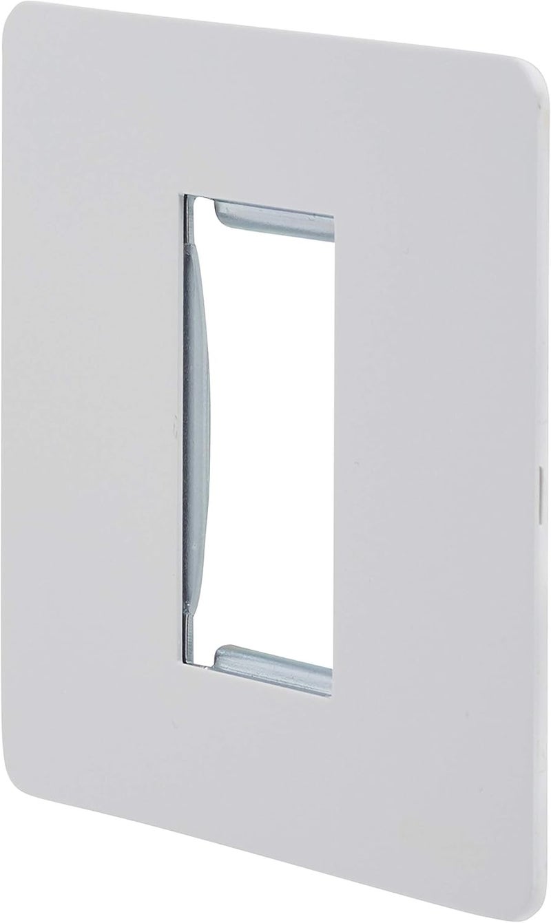 Schneider Electric Screwless Flat Plate - Single Euro Module - Image 2