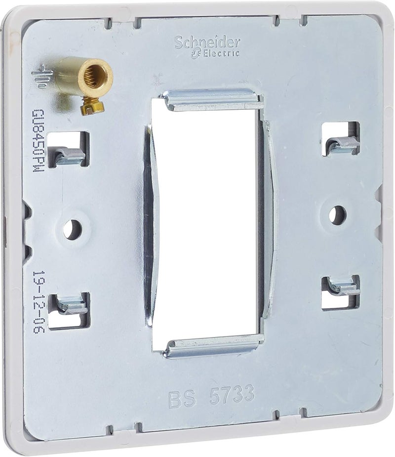 Schneider Electric Screwless Flat Plate - Single Euro Module - Image 4
