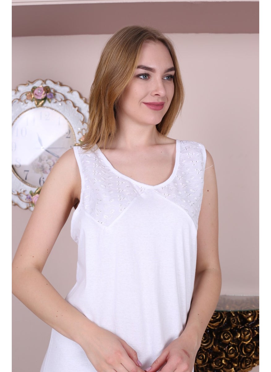 Seva Petticoat Colorful L Xl Xxl Xxxl Lace Strap Nightgown  - Image 1
