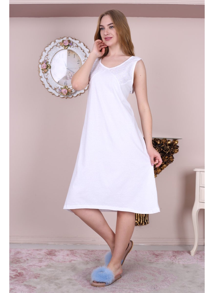 Seva Petticoat Colorful L Xl Xxl Xxxl Lace Strap Nightgown  - Image 2