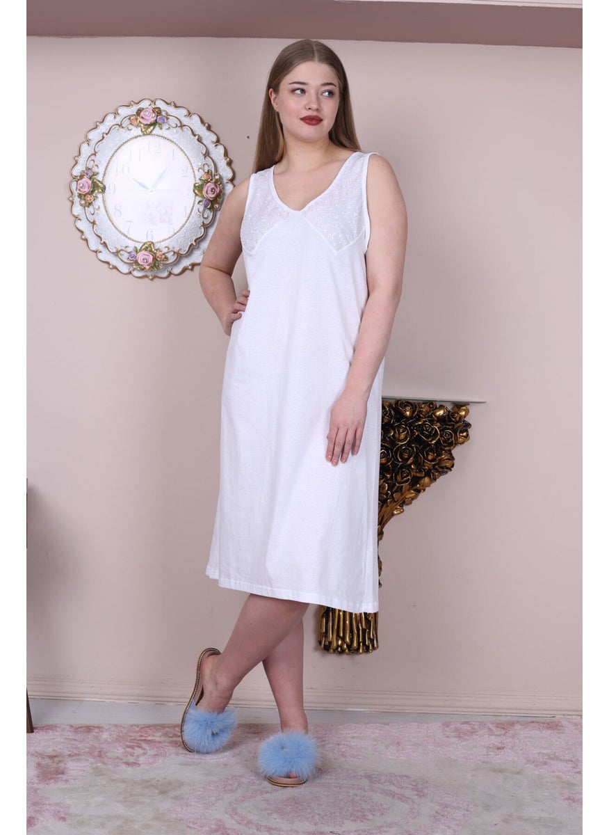 Seva Petticoat Colorful L Xl Xxl Xxxl Lace Strap Nightgown  - Image 5