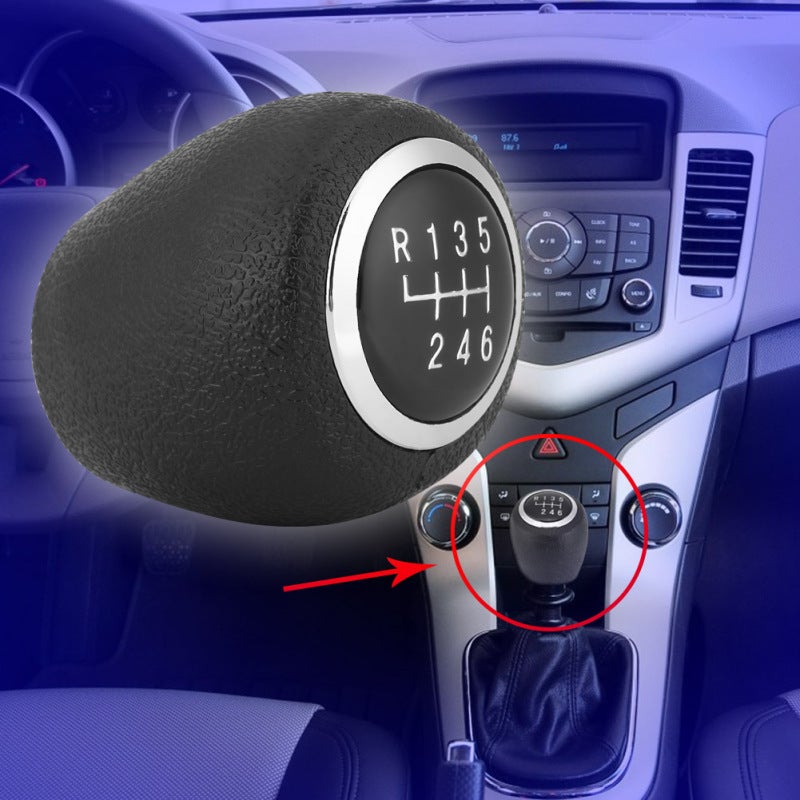 Car Gear Stick Shift Knob Head - Premium Plastic, Durable, Easy Installation, Original Car Match for Chevrolet Cruze 2008-2012 Aftermarket Replacement - Image 4