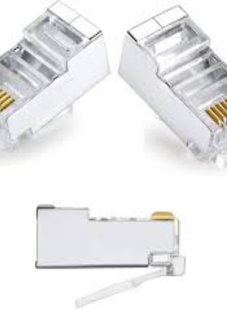 KNP RJ45 Ethernet Cable Connector is a widely used connector in networking for Ethernet cables. - Image 1