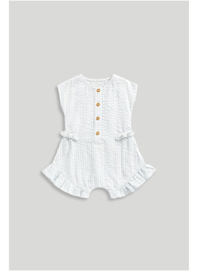 mothercare Seersucker Romper  - Image 2