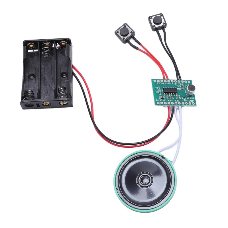 Sound Recorder Module with Speaker 4 Minutes Recording for Greeting Cards Crafts ABS Material - Image 5