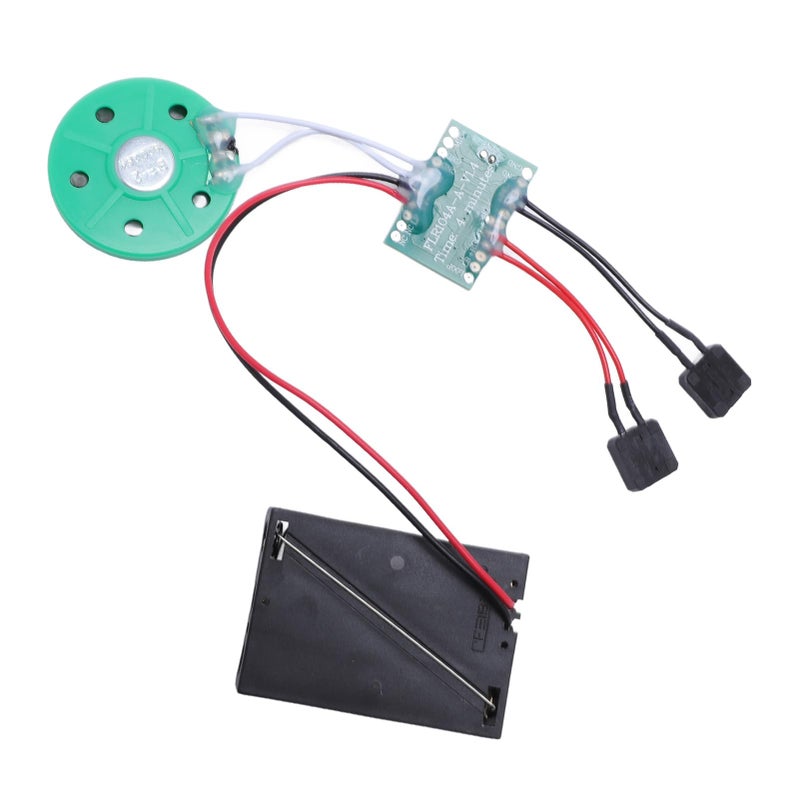 Sound Recorder Module with Speaker 4 Minutes Recording for Greeting Cards Crafts ABS Material - Image 4
