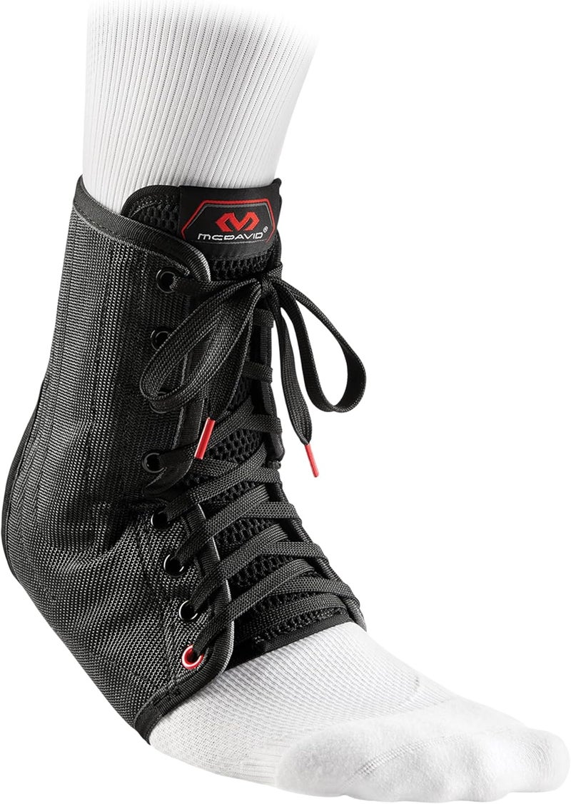 McDavid Lace-Up Ankle Brace for Ankle Support and Sprains - Ideal for Volleyball and Basketball - Unisex - Image 1