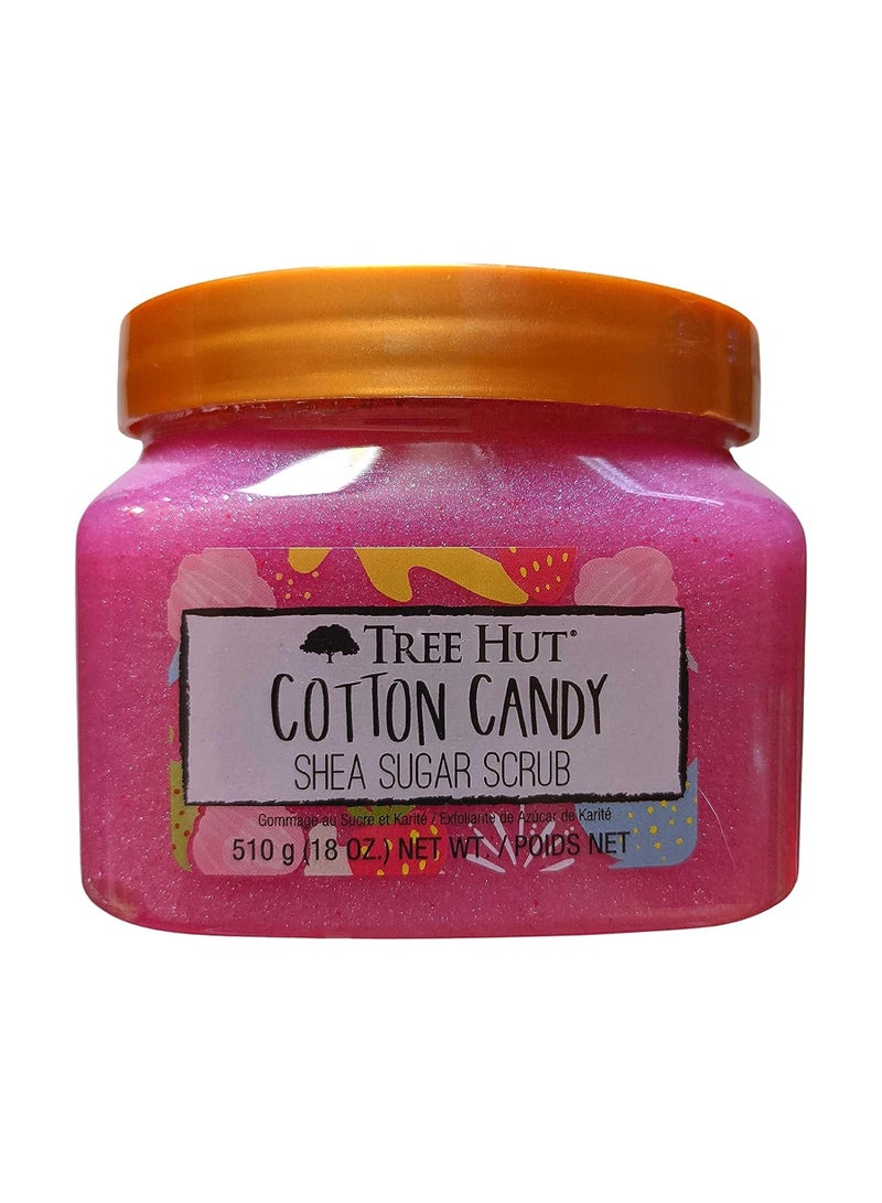 TREE HUT COTTON CANDY SHEA SUGAR SCRUB-510 G - Image 1