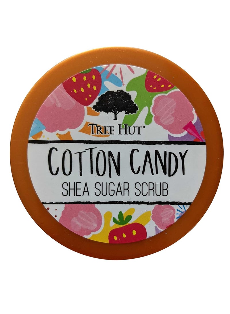 TREE HUT COTTON CANDY SHEA SUGAR SCRUB-510 G - Image 2