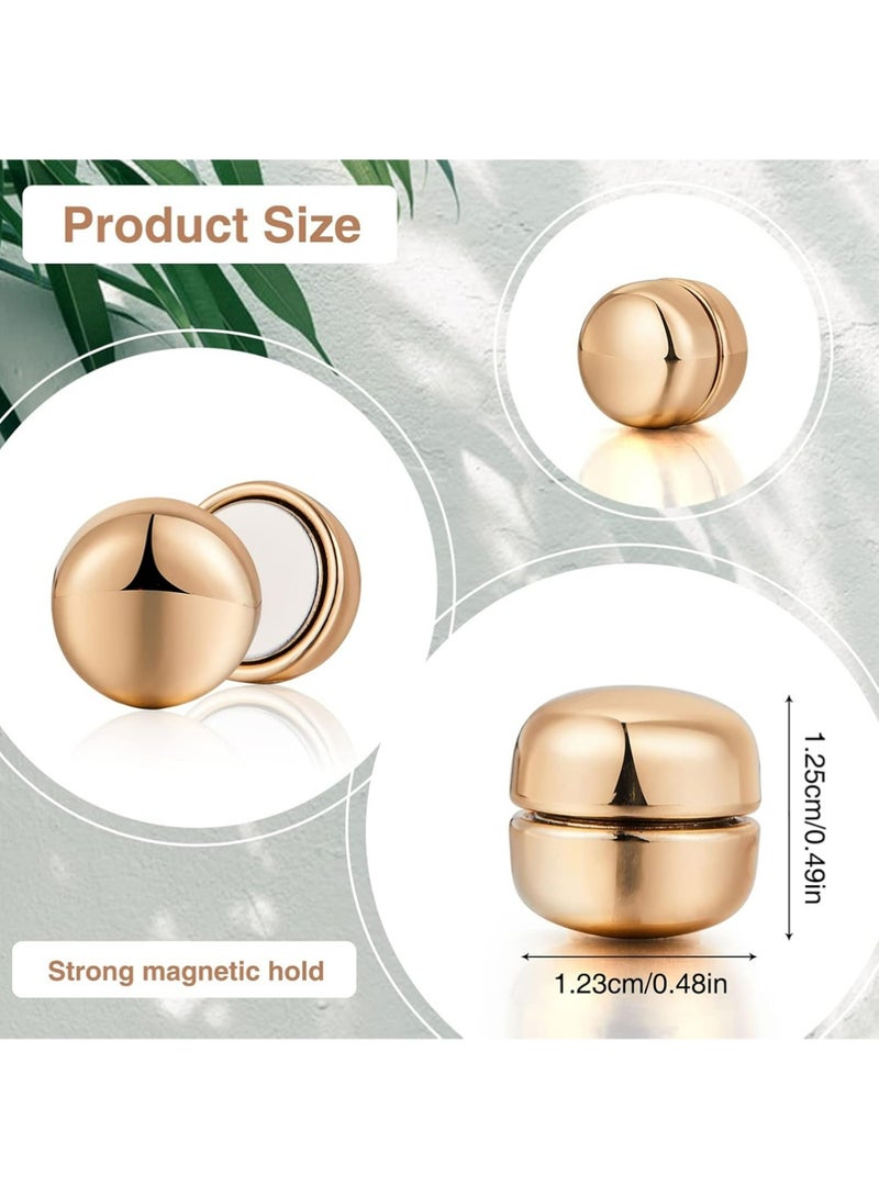 8 زوجًا من دبابيس الحجاب المغناطيسية عالية الجودة القوية، دبابيس مغناطيسية متعددة الاستخدامات خالية من العقد، دبابيس حجاب مغناطيسية بدون دبابيس احترافية، مجموعة بتصاميم لامعة ولامعة. - Image 2