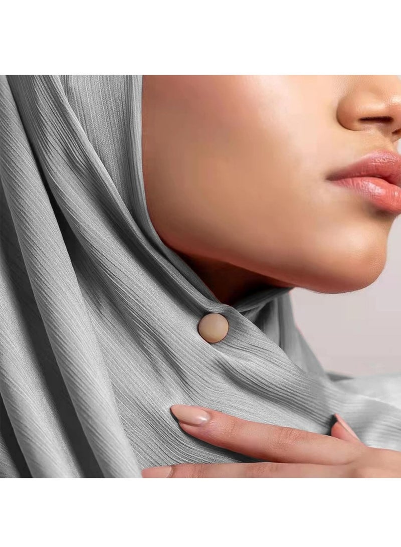 8 زوجًا من دبابيس الحجاب المغناطيسية عالية الجودة القوية، دبابيس مغناطيسية متعددة الاستخدامات خالية من العقد، دبابيس حجاب مغناطيسية بدون دبابيس احترافية، مجموعة بتصاميم لامعة ولامعة. - Image 5