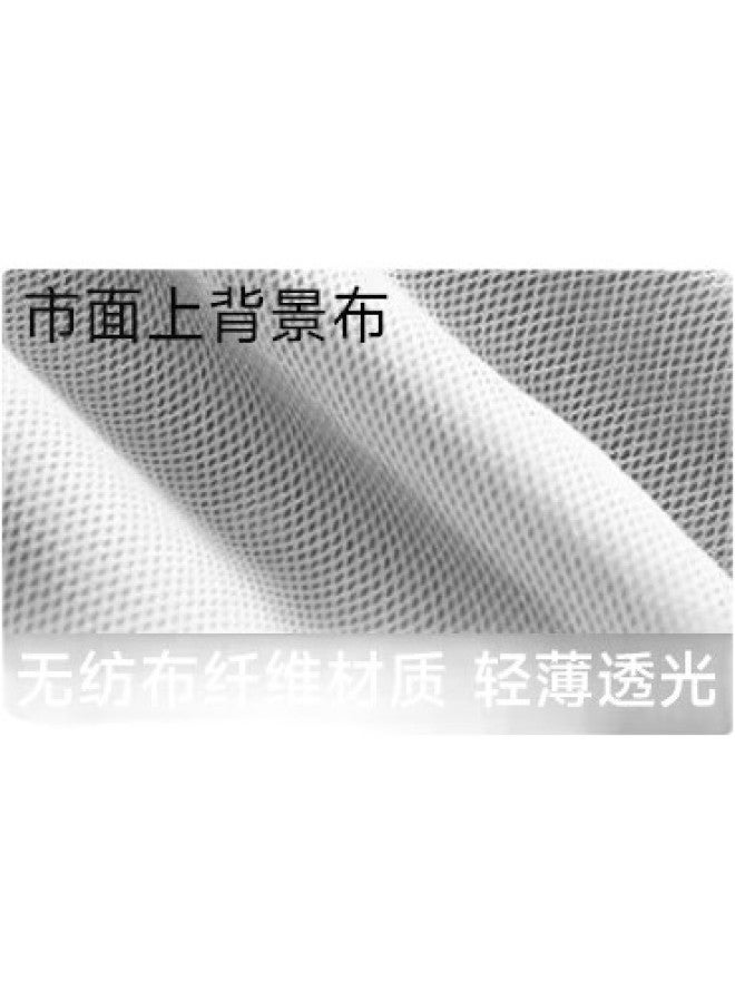 Beiyang 3*2 Meter Blue Wide Polyester Cotton Background Cloth For Photography, Thickened Photo And Video Green Screen Studio, Solid Color Background Wall, Chroma Key Cloth, Shooting Prop, Blue Cloth - Image 1