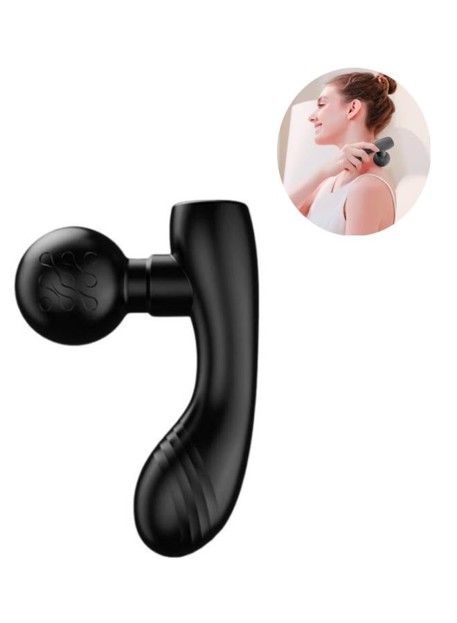 Wireless Electric Handheld Double-head Massager Silent Massager Waist Back Fascia Gun for Fatigue Relief Massage Gun - Image 1