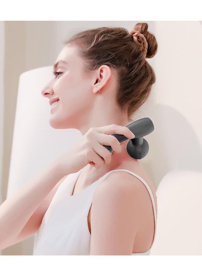 Wireless Electric Handheld Double-head Massager Silent Massager Waist Back Fascia Gun for Fatigue Relief Massage Gun - Image 5