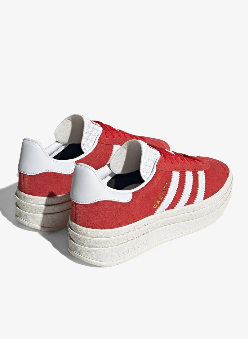 adidas Originals RED/FTWWHT/GOLDMT adidas GAZELLE BOLD W Red Originals Women Shoes for Women | Best Price UAE