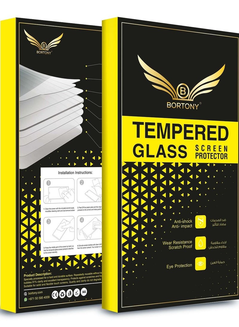 BORTONY Tempered Glass Screen Protector Compatible For Samsung Galaxy S20 - Image 4