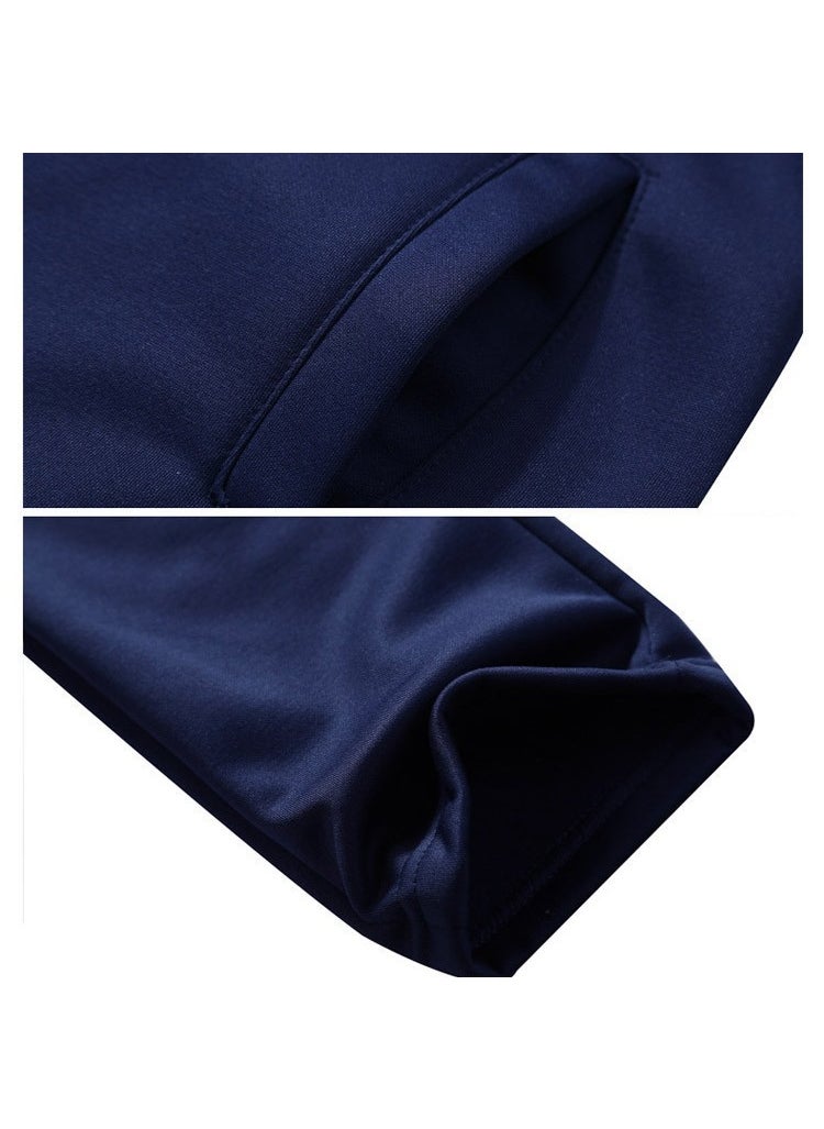Generic - 2023 Fall Mens Casual Sports Suit Jacket Black - Image 1