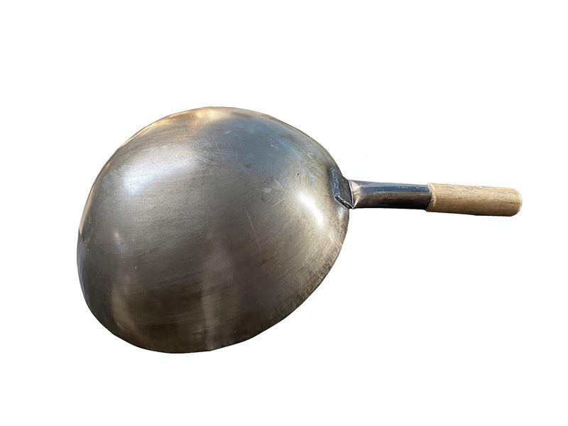 HIKEN Mild Steel MS Chinese Wok for Home Hotel Size 145inch 13KG - Image 3