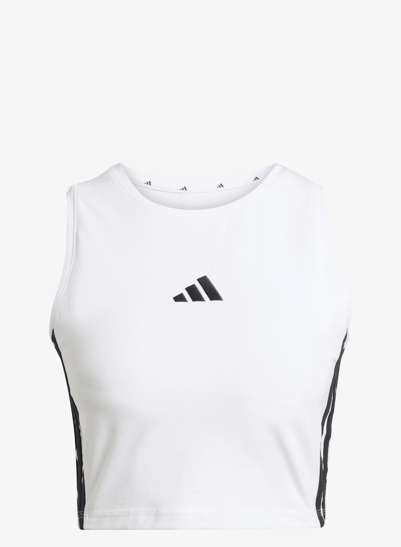 تانك توب ESSENTIALS 3-STRIPES PADDED